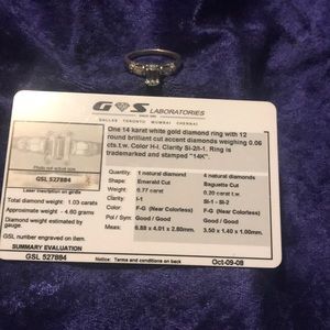 14 k engagement ring